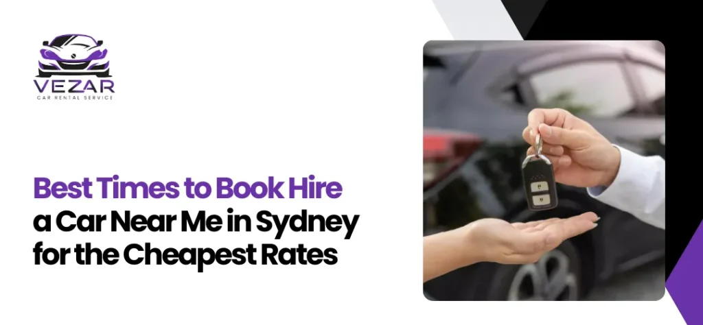 Hire a Car Near Me in Sydney