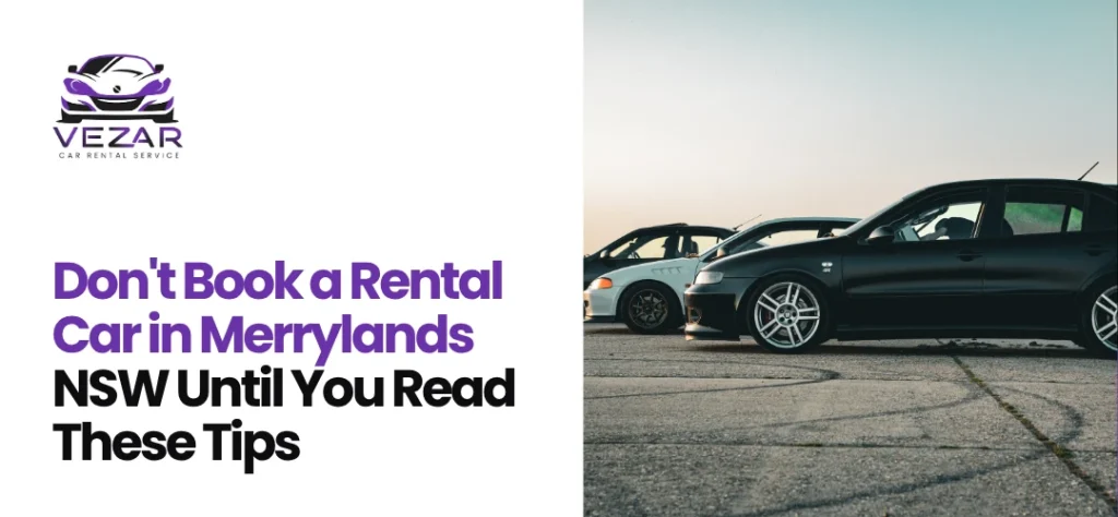 Book a Rental Car in Merrylands